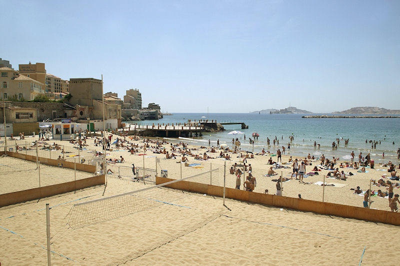 Les plus belles plages de Marseille - Les Catalans